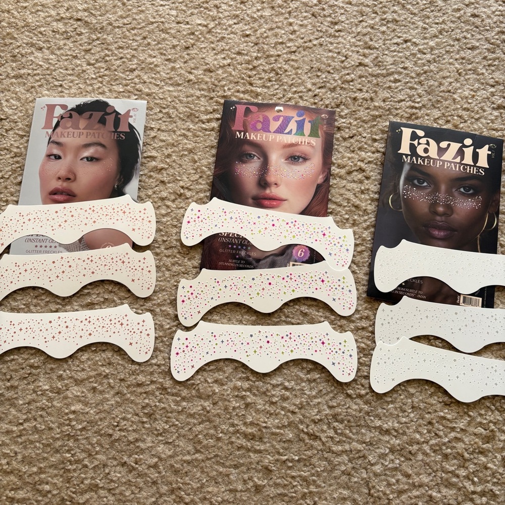 Fazit Speckle Bundle Glitter Freckles Patches